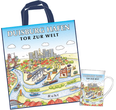 Duisburger Tasche und Tasse